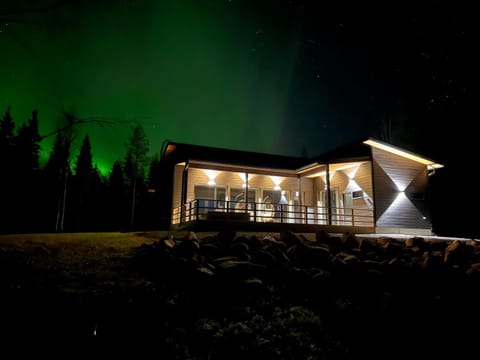 Property building, Night, Natural landscape