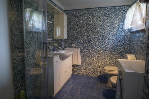 Toilet, Bathroom, towels