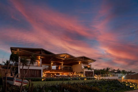 Property building, Sunset