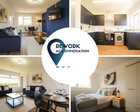 Kitchen or kitchenette, Living room, Seating area, Dining area, Bedroom, stove, washing machine, dryer