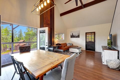 Patio, Living room, Dining area