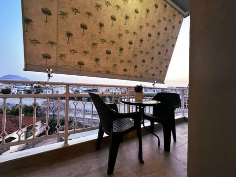 View (from property/room), Balcony/Terrace, Seating area