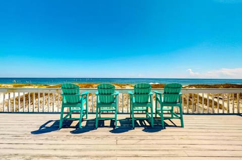 Rally Point - 5 Bedroom - Sleeps 18 - Gulf Front - West Beach - Prickett Properties House in West Beach