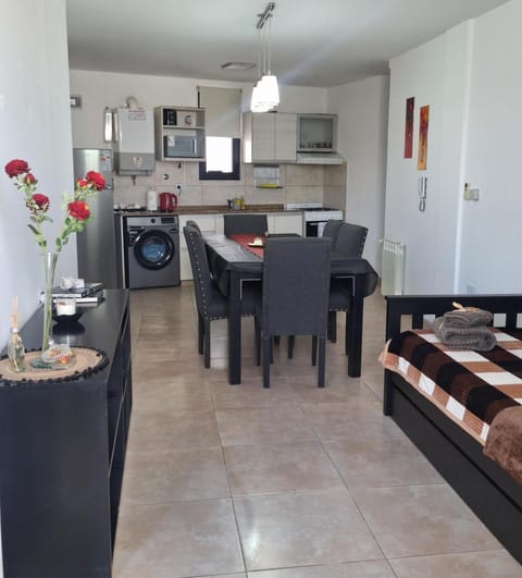 Kitchen or kitchenette, Living room, Dining area, oven