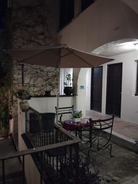 Patio, Night, View (from property/room), Balcony/Terrace, Seating area, Dining area