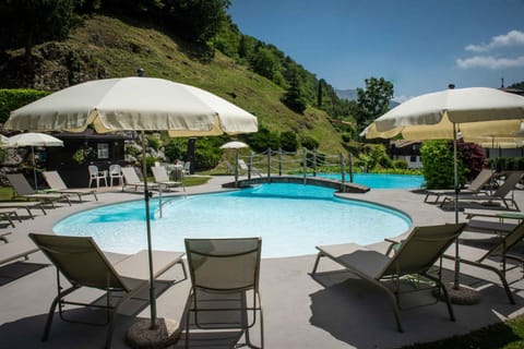 Garden, Swimming pool, sunbed