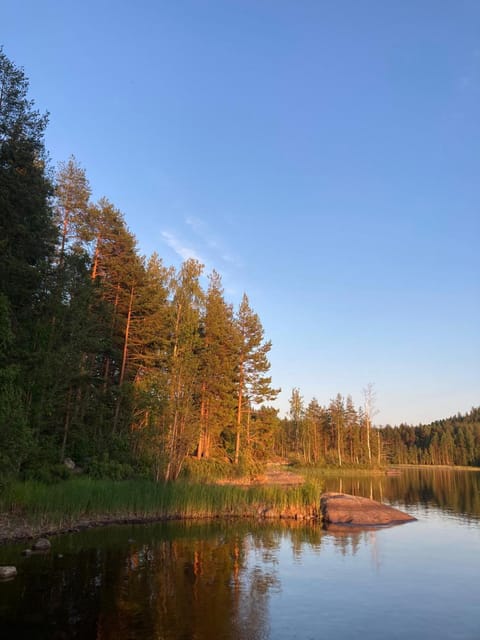 Spring, Off site, Day, Natural landscape, Lake view