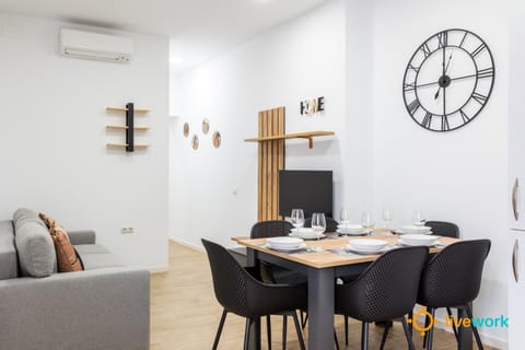 TV and multimedia, Living room, Dining area, heating, air conditioner