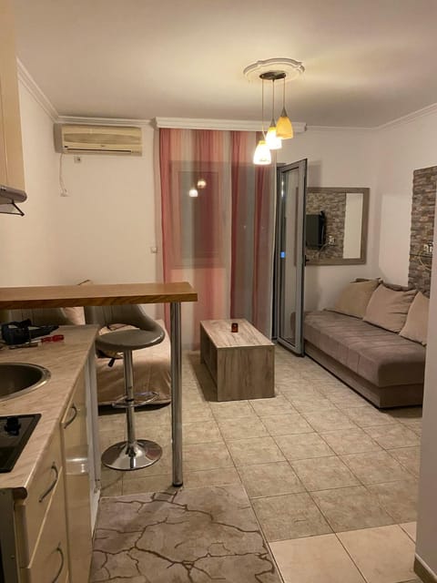 Kitchen or kitchenette, Living room, Photo of the whole room, Seating area, Dining area