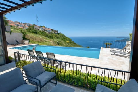 Patio, Balcony/Terrace, Sea view, Swimming pool