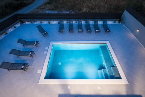 Natural landscape, Pool view, Swimming pool, sunbed