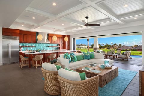 Hale Nani at Kukui ula - Luxe Family Hideaway with Poolside Living in Poipu House in Poipu