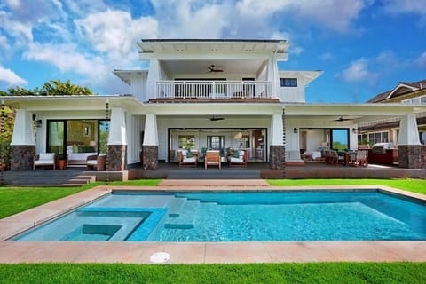 Hale Nani at Kukui ula - Luxe Family Hideaway with Poolside Living in Poipu House in Poipu