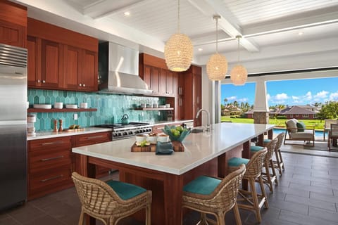 Hale Nani at Kukui ula - Luxe Family Hideaway with Poolside Living in Poipu House in Poipu