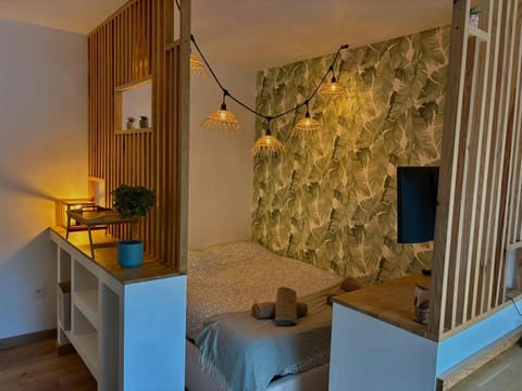 Bed, TV and multimedia