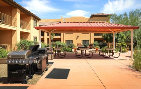 Property building, BBQ facilities