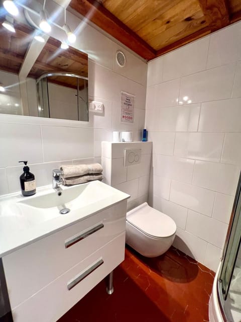 Toilet, Bathroom, towels