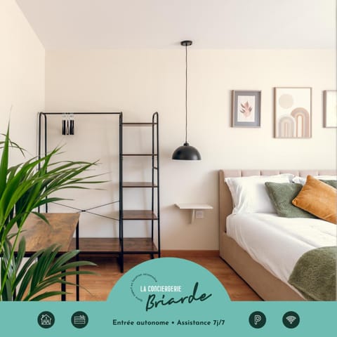 Bed, Seating area, Bedroom, storage