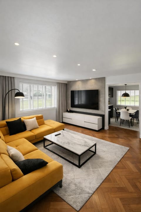 Modern Ground Level Flat Apartment in Scotland