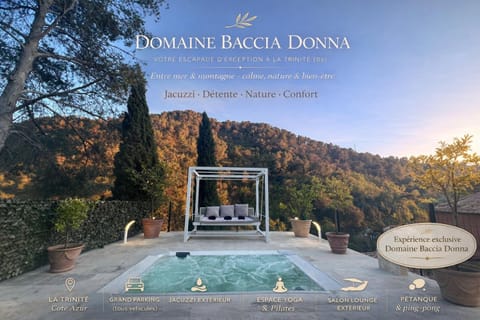 Day, Natural landscape, Hot Tub, Spa and wellness centre/facilities, Mountain view, sunbed