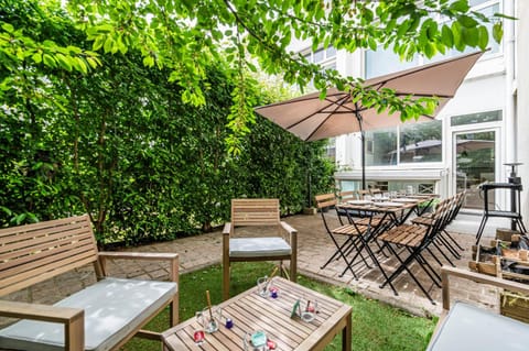 Property building, Patio