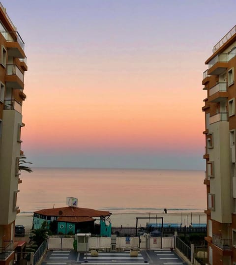 Beach, Sea view, Sunrise