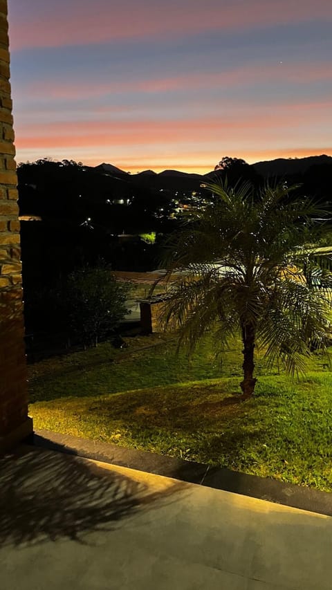 Night, Natural landscape, Garden, City view, Mountain view, Sunset