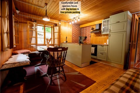 Kitchen or kitchenette, Dining area, oven, stove