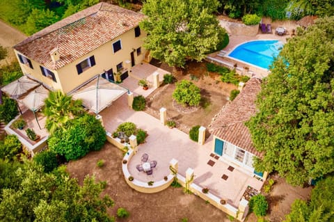 Property building, Living room, Swimming pool