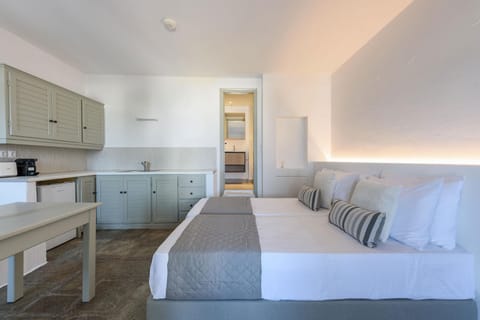 Bed, Kitchen or kitchenette, Photo of the whole room, Seating area, Bedroom