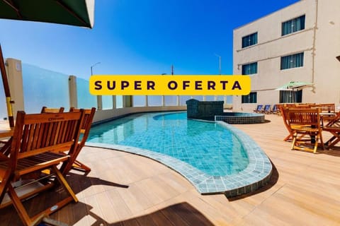 Property building, Patio, Day, Pool view, Swimming pool