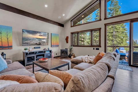 Agate Bay Getaway with Lake Views House in Tahoe Vista