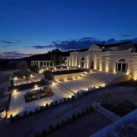 Property building, Night, Natural landscape