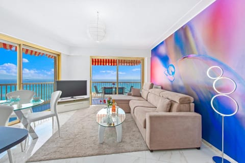 Superbe 3 pièces vue mer, climatisation, balcon Apartment in Roquebrune-Cap-Martin