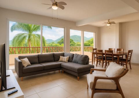 TV and multimedia, View (from property/room), Living room, Dining area