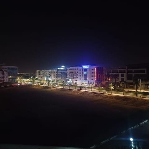 Night, Sea view