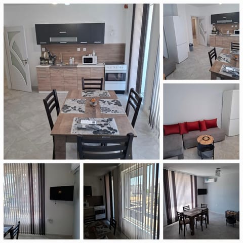 Communal lounge/ TV room, TV and multimedia, Kitchen or kitchenette, Living room, Seating area, Dining area