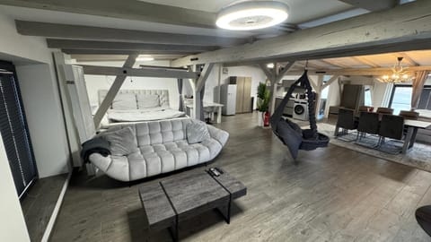 Living room, Seating area, Bedroom