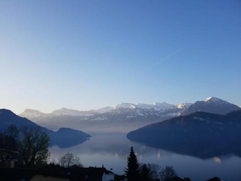 Natural landscape, Lake view, Mountain view