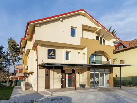 Property building, Facade/entrance, Property logo or sign