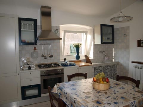 Kitchen or kitchenette, Dining area, oven