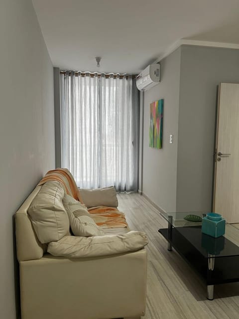 Living room, air conditioner