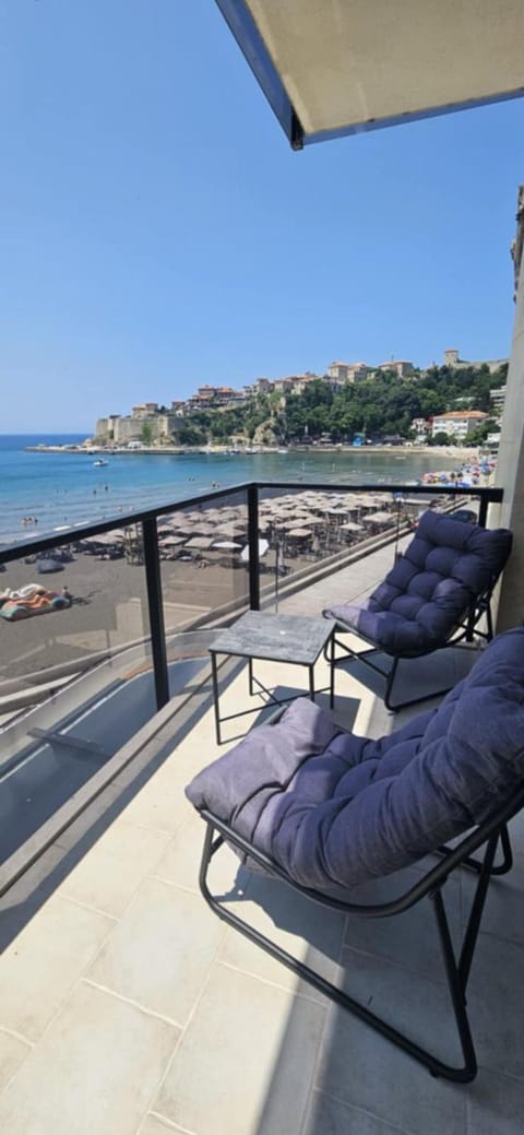 Day, View (from property/room), Balcony/Terrace, Balcony/Terrace, Seating area, Beach, Sea view