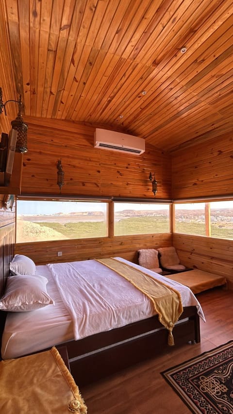 Bed, Photo of the whole room, Bedroom, air conditioner