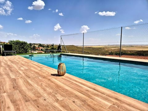 Off site, Pool view