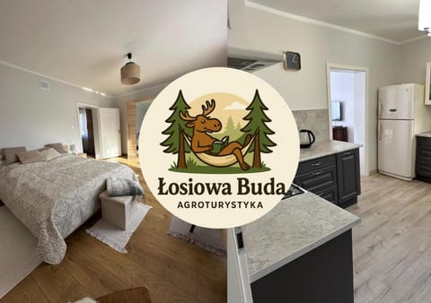 Property logo or sign, Kitchen or kitchenette, Bedroom