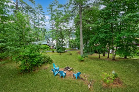 Adirondacks in Style! Lake House with Deck, Fire Pit House in Hadley