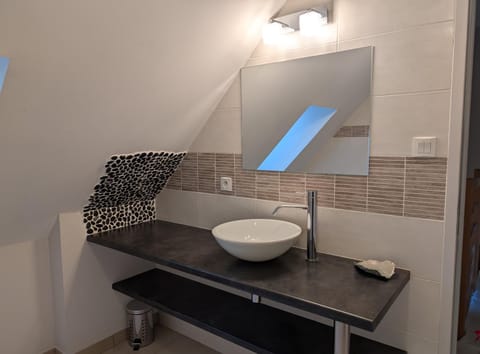 Bathroom, hair dryier