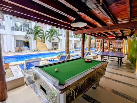 Patio, Day, Billiard, Pool view