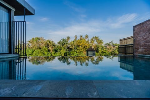 Natural landscape, Pool view, Swimming pool